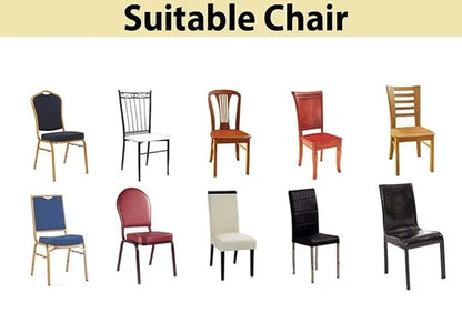 Floral Printed Dining Chair Covers Set of 4